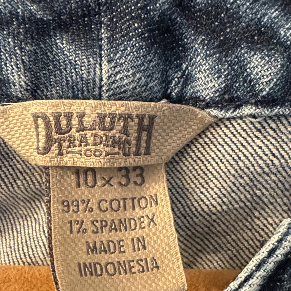 Duluth Trading Co Women's Blue Boot Cut Jeans